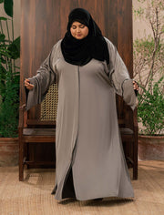 MIST ABAYA- GREY