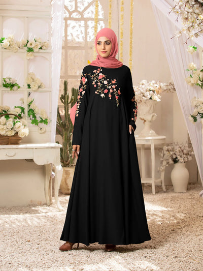Cocktail Black Abaya