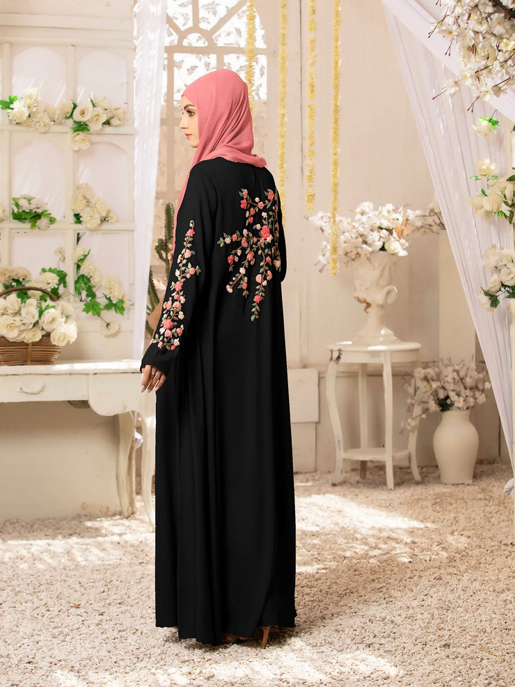 Cocktail Black Abaya