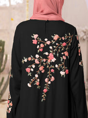 Cocktail Black Abaya