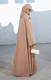 NAIRA BEIGE ABAYA