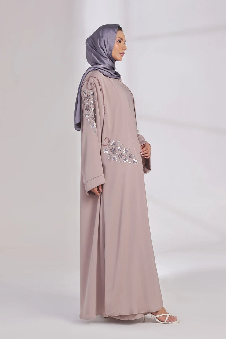 Dove Mirage Kimono Abaya
