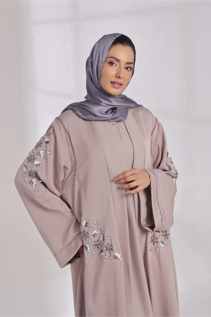 Dove Mirage Kimono Abaya