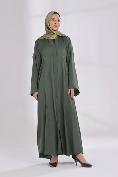 Virdant Flowy Cut Abaya